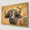 Bohemian Buffalo Art Poster - Tribal Decor for Your Walls