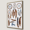 Bohemian Dreamcatcher Feather Canvas Print Home Decor