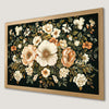 Bohemian Floral Bouquet Art Poster - Vintage Botanical Print