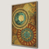 Bohemian Mandala Art Framed Canvas Print for Home Decor
