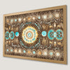 Bohemian Mandala Art Poster for Bedroom Decor