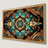 Bohemian Mandala Art Poster - Geometric Wall Decor for Home
