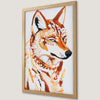 Bohemian Red Fox Art Poster - Wildlife Wall Decor