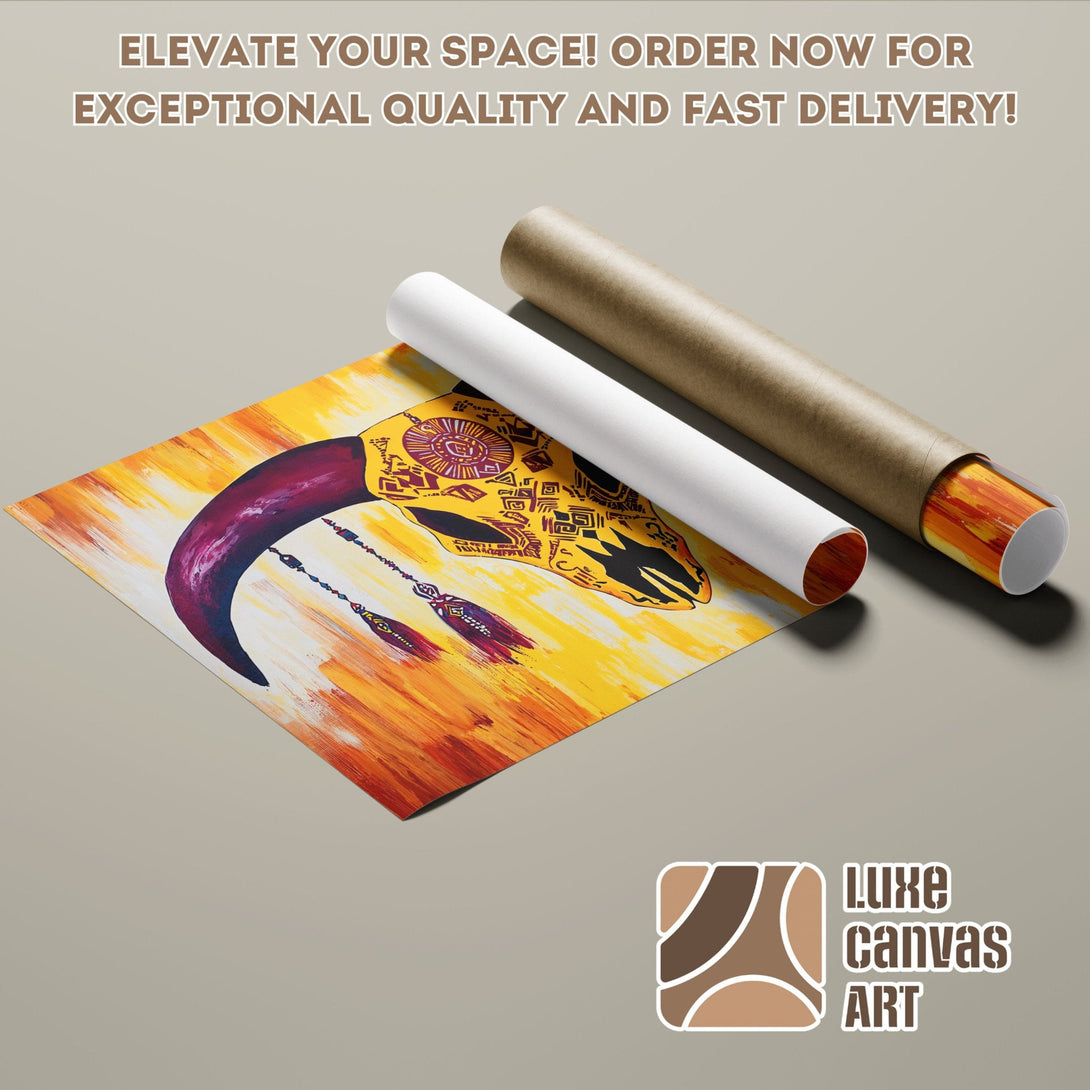 Abstract Poster Roll with vibrant colors. Elevate your space with this unique art piece!