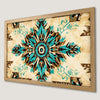 Bohemian Tribal Art Poster for Entryway Decor