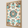 Bohemian Tribal Pattern Art Poster - Ethnic Geometric Design for Your Walls