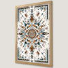 Bohemian Tribal Pattern Art Poster for Stylish Wall Decor