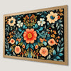 Bohemian Wildflower Art Poster - Botanical Wall Decor