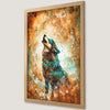 Bohemian Wolf Art Poster for Living Room Decor