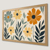 Boho Botanical Flowers Art Poster - Enhance Your Space