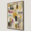 Boho Chic Abstract Geometric Patterns Canvas Print Art
