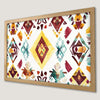 Boho Chic Geometric Pattern Art Poster for Stylish Decor