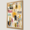 Boho Chic Geometric Patterns Art Poster for Modern Decor