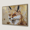 Boho Chic Red Fox Canvas Print Framed Wildlife Art