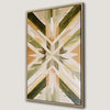 Boho Chic Symmetrical Geometric Canvas Print Art