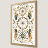 Boho Dreamcatcher Art Poster - Earthy Wall Decor for Your Space