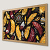 Boho Dreamcatcher Art Poster with Feather Details