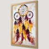 Boho Dreamcatcher Feather Art Poster - Vibrant Wall Decor