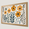Boho Floral Art Poster | Botanical Wall Decor for Her