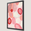 Boho Pink Pebble Art Poster - Modern Home Decor