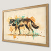 Boho Wolf Art Poster - Modern Nature Decor for Your Walls