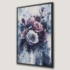 Bold Floral Bouquet Abstract Art Framed Canvas Print
