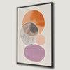 Bold Geometric Art Canvas Print for Modern Office Decor