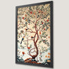 Botanical Birds and Foliage Art Poster - Nature's Beauty