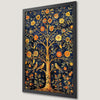 Botanical Tree of Life Art Poster with Birds for Home Decor