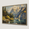 Breathtaking Mountain Landscape Canvas Print for Living Room