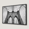 Brooklyn Bridge Architectural Canvas Print Wall Art