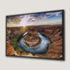Captivating Sunset Canvas Print: Horseshoe Bend Grand Canyon