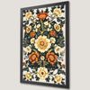 Charming Floral Composition Art Poster for Bedroom Decor
