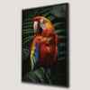 Charming Parrot Canvas Print Tropical Wall Art