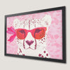 Cheetah in Sunglasses Art Poster - Bold Fashion Wall Decor