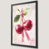 Cherry Still Life Art Poster | Botanical Wall Decor