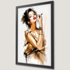 Chic Beauty Woman Art Poster - Stylish Wall Decor