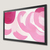 Chic Pink Abstract Art Poster - Modern Wall Decor for Your Space