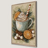 Christmas Beverage Hot Chocolate Canvas Print Gift