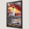 Coastal Lighthouse Art Poster - Maritime Scene for Your Home