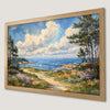 Coastal Seascape Art Poster - Ocean View Wall Decor