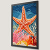 Coastal Starfish and Coral Art Poster - Bring the Ocean Home