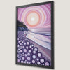 Coastal Sunset Art Poster: Abstract Seascape for Modern Decor