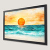 Coastal Sunset Art Poster - Bring the Beach to Your Walls