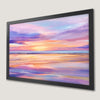 Coastal Sunset Art Poster - Tranquil Ocean View for Your Home