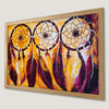 Colorful Dream Catcher Art Poster | Boho Chic Wall Decor