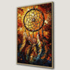 Colorful Dreamcatcher Framed Canvas Print for Boho Decor