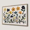 Colorful Floral Canvas Print for Spring Decor