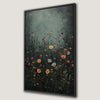 Colorful Flower Field Mystical Landscape Canvas Print