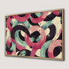 Colorful Geometric Abstract Pattern Canvas Print Art